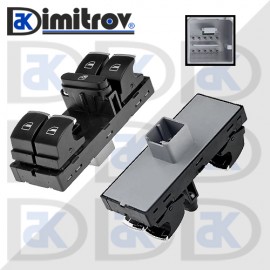 Бутони стъклоповдигане VW CC Golf Plus VI Jetta IV Passat Tiguan Touran